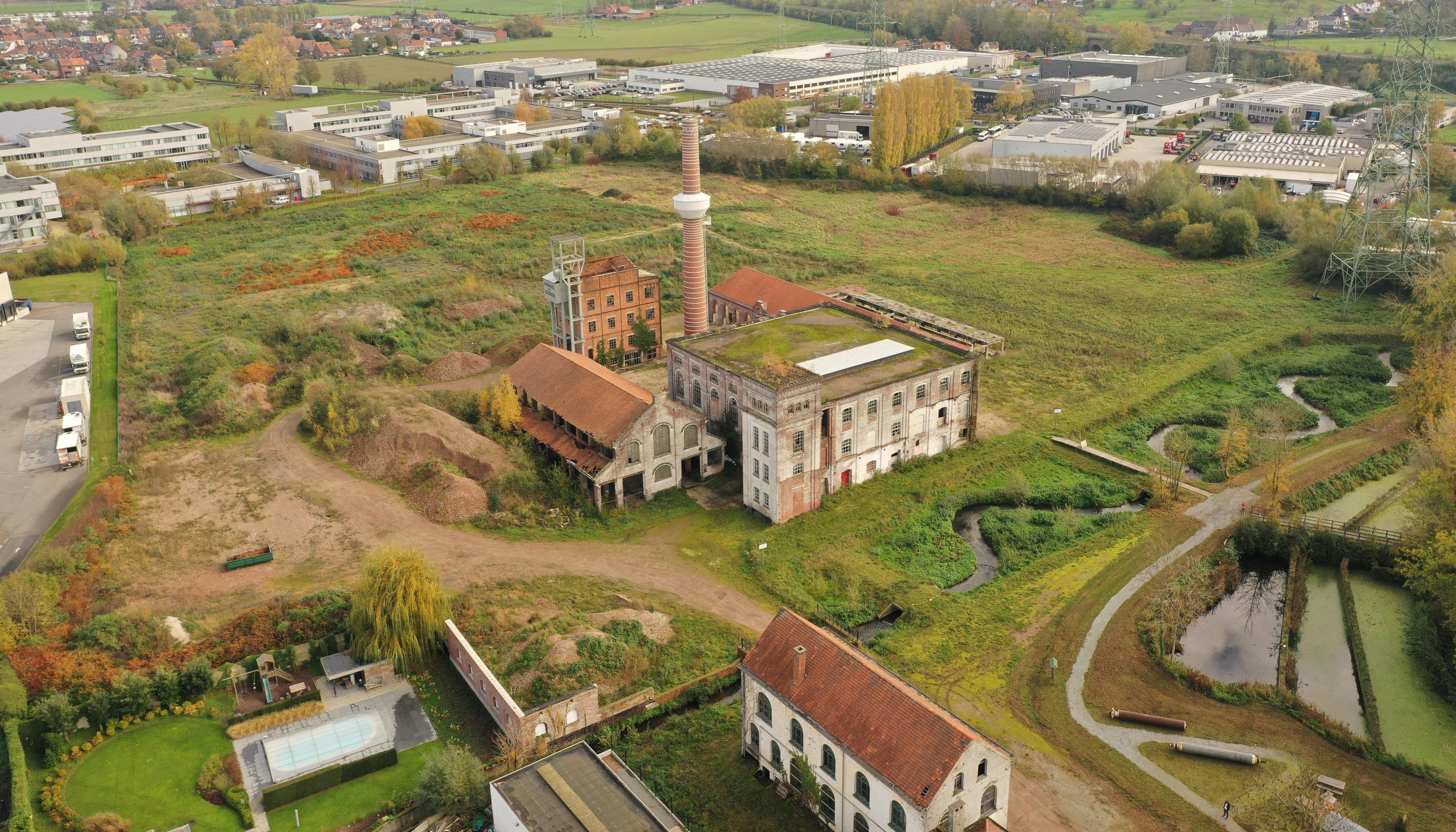 Een beeld van de site voor de herontwikkeling.